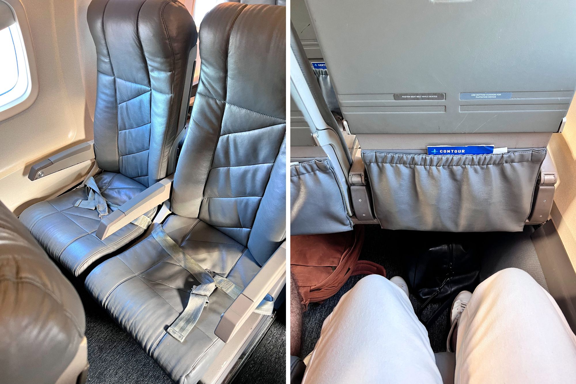 Flying Contour Airlines for the First Time? Here Are 10 Essential Tips You Need to Know Inside Contour Airlines cabin with seats and legroom