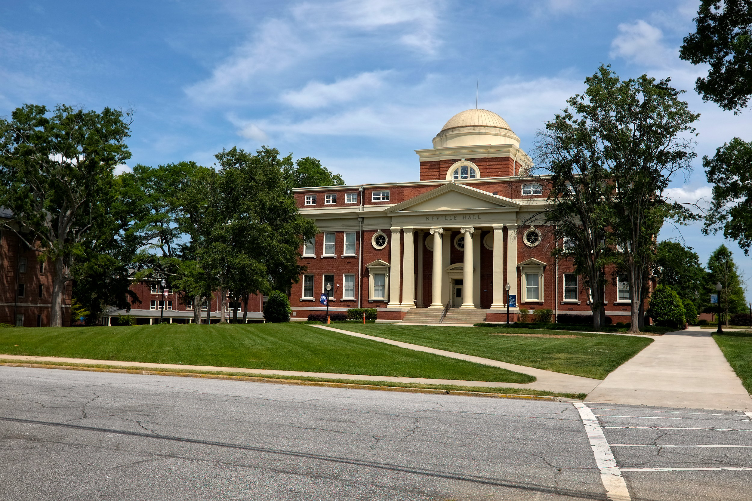 Small Town, Big Charm: Your Perfect Day in Laurens, South Carolina Neville Hall at Presbyterian College