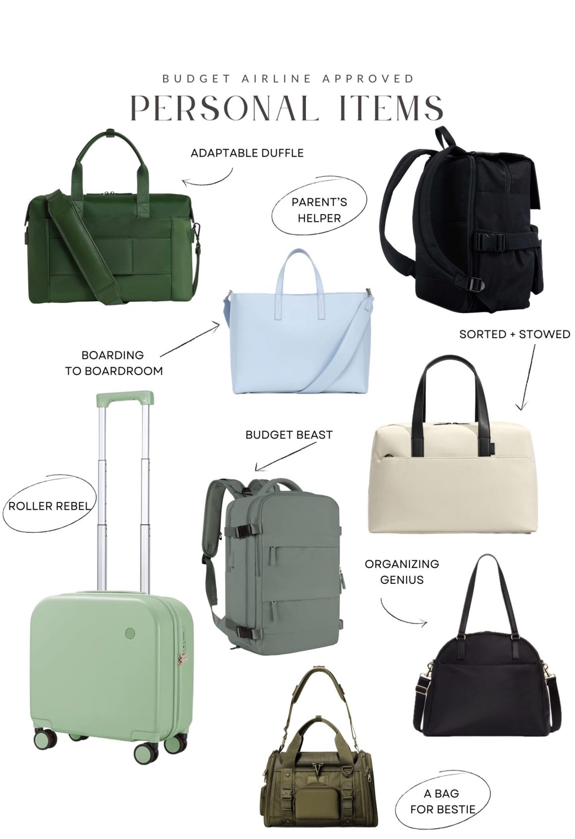 15 Smart Hacks to Avoid Baggage Fees by Traveling with Just a Personal Item 15 Smart Hacks to Avoid Baggage Fees by Traveling with Just a Personal Item