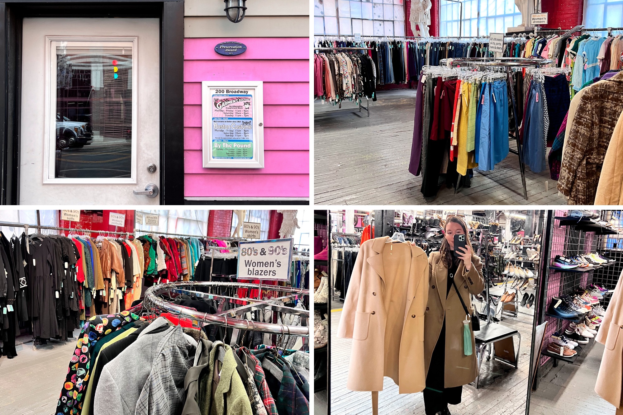 Boston and Cambridge, Unfiltered: A Short Urban Escape Four photos at The Garment District in Cambridge